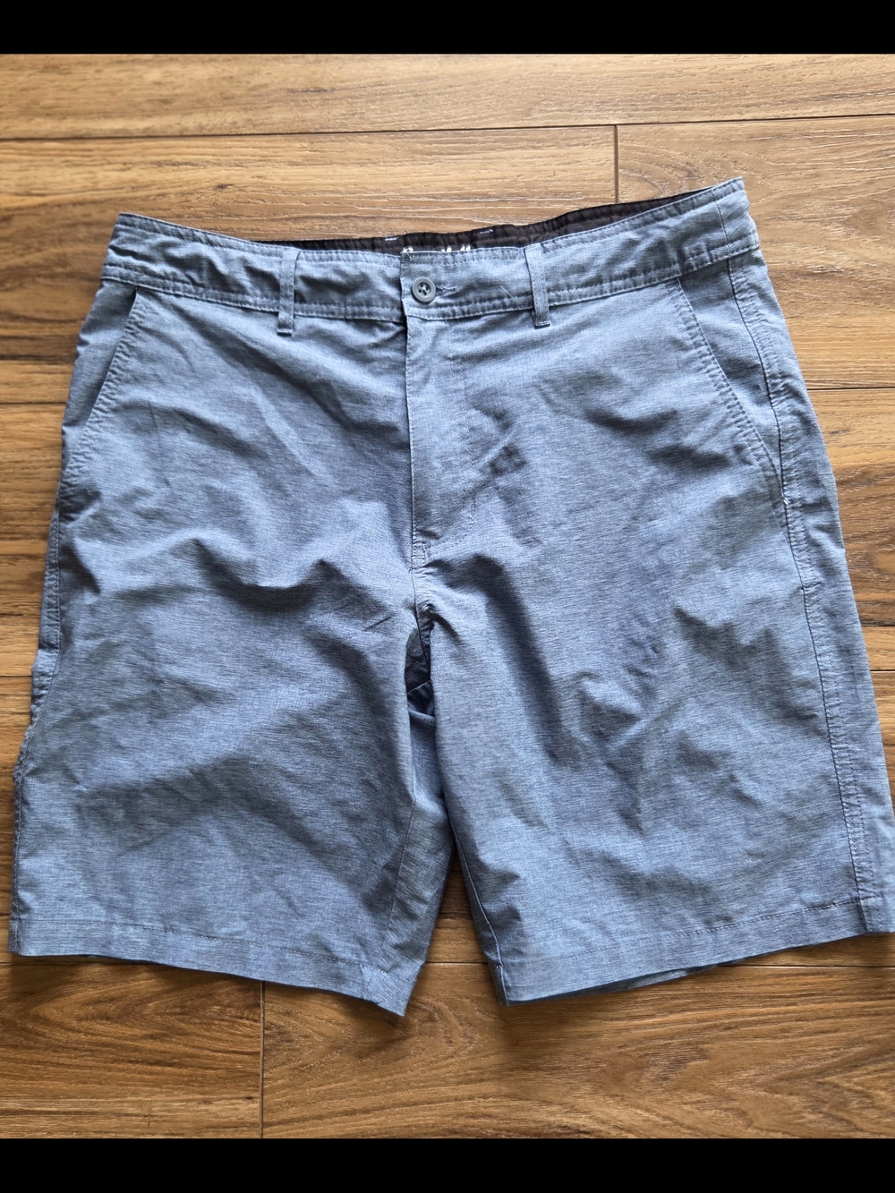 Goodfellow & Co Gray-Blue Flat Front Shorts